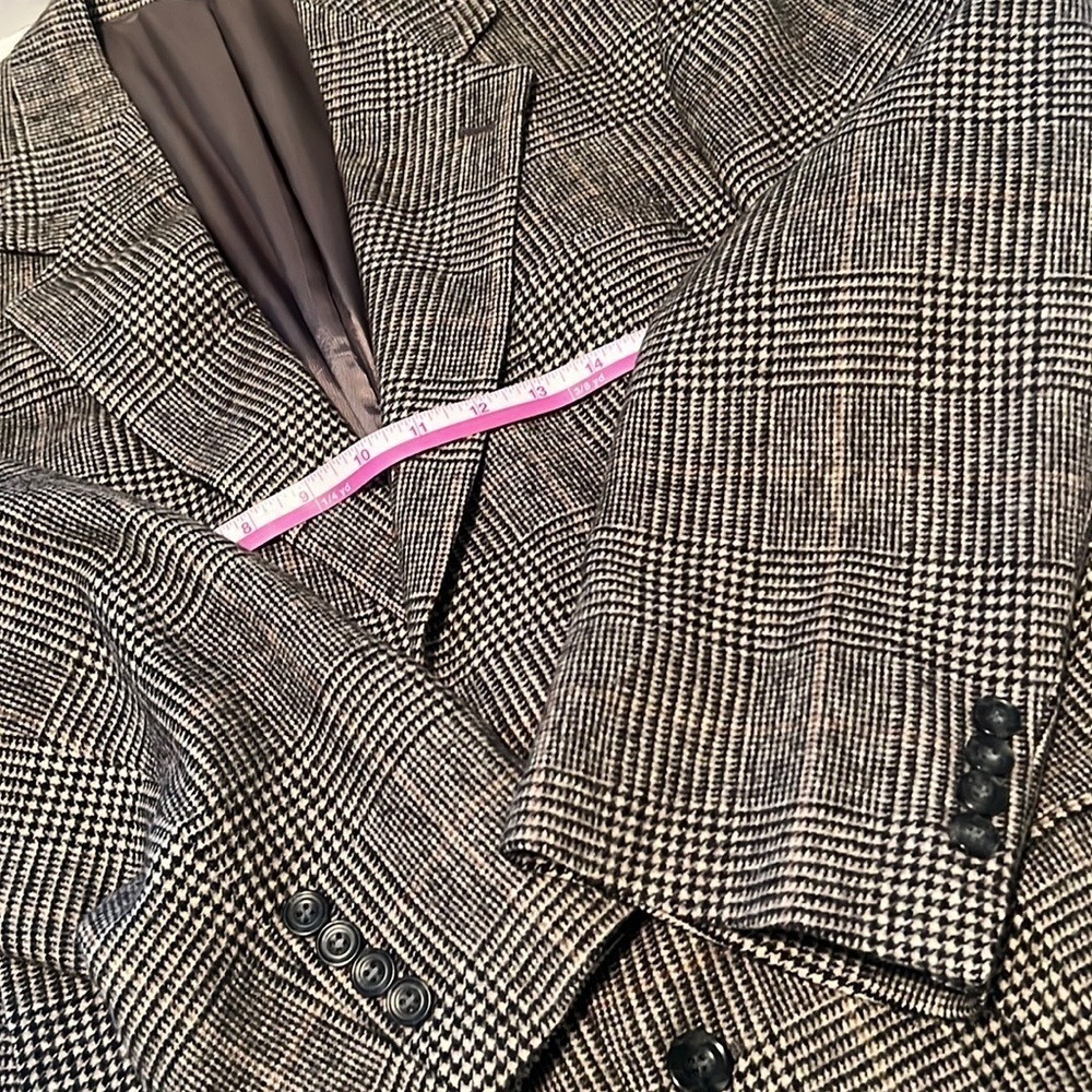 Fifth Avenue Collection Lord & Taylor men's blazer 100% Camel hair. - Picture 5 of 11